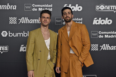 Imágenes de la alfombra roja de los premios 'Ídolo'
