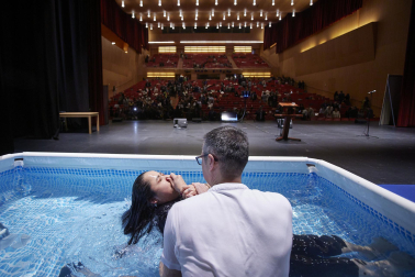 Asamblea de los Testigos de Jehová celebrada en el Baluarte de Pamplona.