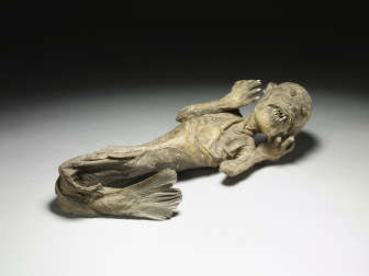 Figura de una ‘sirena’ compuesta por la parte superior del cuerpo de un mono y la cola de un pez con diversos añadidos. British Museum