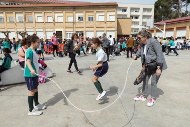 Fotos de la Operación Bocata del colegio Anunciata de Tudela.