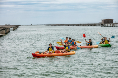 Kayak en la Bahía dels Alfacs