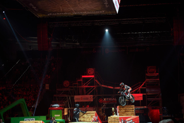 Show del Mundial de X-Trial en el pabellón Navarra Arena con la participación del piloto Toni Bou.