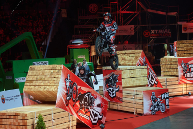Show del Mundial de X-Trial en el pabellón Navarra Arena con la participación del piloto Toni Bou.