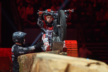Show del Mundial de X-Trial en el pabellón Navarra Arena con la participación del piloto Toni Bou.