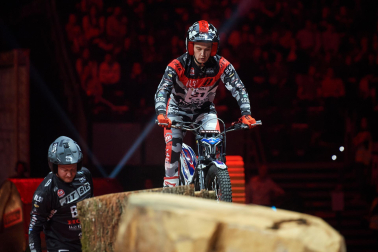 Show del Mundial de X-Trial en el pabellón Navarra Arena con la participación del piloto Toni Bou.