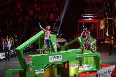 Show del Mundial de X-Trial en el pabellón Navarra Arena con la participación del piloto Toni Bou.
