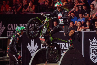Show del Mundial de X-Trial en el pabellón Navarra Arena con la participación del piloto Toni Bou.