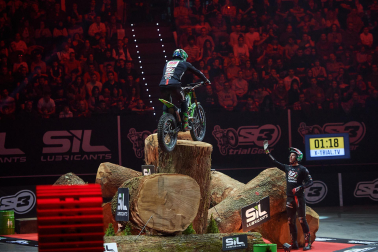 Show del Mundial de X-Trial en el pabellón Navarra Arena con la participación del piloto Toni Bou.