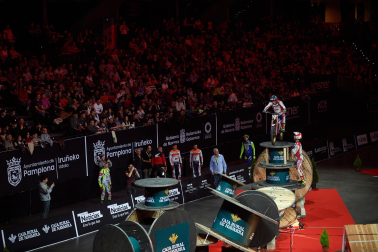 Show del Mundial de X-Trial en el pabellón Navarra Arena con la participación del piloto Toni Bou.