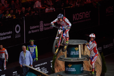Show del Mundial de X-Trial en el pabellón Navarra Arena con la participación del piloto Toni Bou.