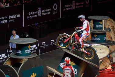 Show del Mundial de X-Trial en el pabellón Navarra Arena con la participación del piloto Toni Bou.