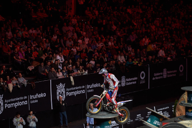 Show del Mundial de X-Trial en el pabellón Navarra Arena con la participación del piloto Toni Bou.