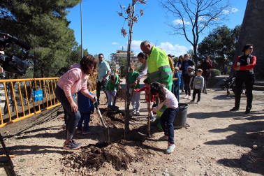 Celebración de la Fiesta del Árbol 2023 en Tudela.