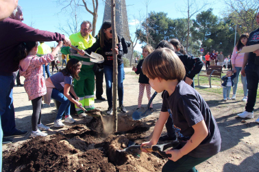 Celebración de la Fiesta del Árbol 2023 en Tudela.