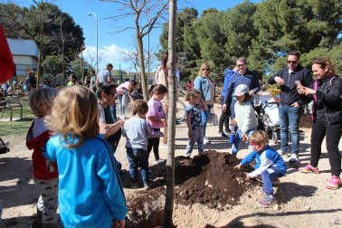 Celebración de la Fiesta del Árbol 2023 en Tudela.