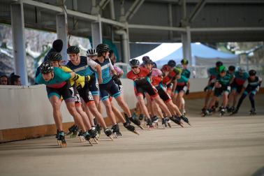 Jornadas de la Liga Nacional de Clubes de patinaje en la C. D. Amaya