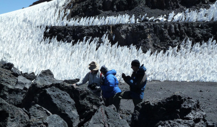 Chile. En el cuerpo de Laco Sur a 4.800 m