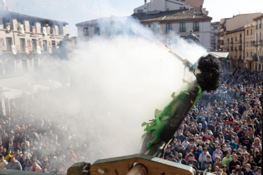 El Volatín de 2022 en La Plaza de los Fueros de Tudela