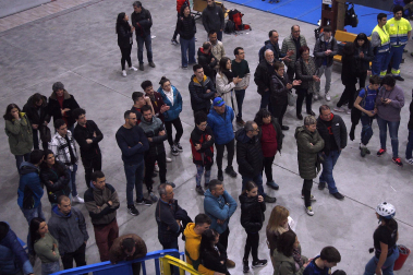 Fotos del Campeonato navarro de escalada de dificultad. /