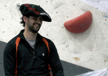 Fotos del Campeonato navarro de escalada de dificultad. /