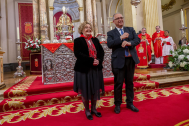 Fotos de la misa del cuarto peldaño de la escalera.