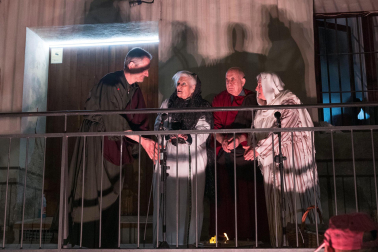 Fotos de la Escenificación de La Pasión Viviente de Jesús en Tudela, el 5 de abril de 2023.