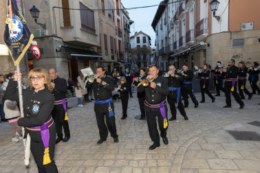 Fotos de la Escenificación de La Pasión Viviente de Jesús en Tudela, el 5 de abril de 2023.