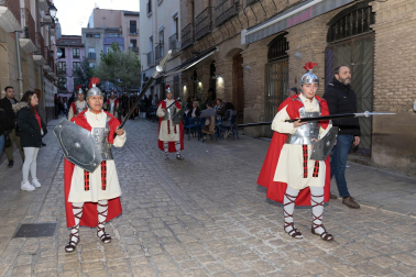 Fotos de la Escenificación de La Pasión Viviente de Jesús en Tudela, el 5 de abril de 2023.
