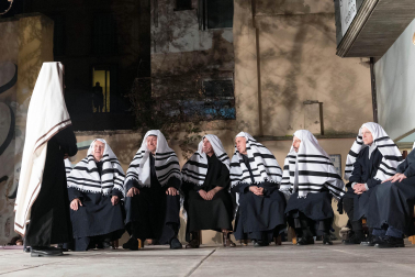 Fotos de la Escenificación de La Pasión Viviente de Jesús en Tudela, el 5 de abril de 2023.