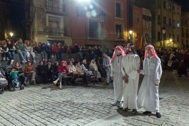 Fotos de la Escenificación de La Pasión Viviente de Jesús en Tudela, el 5 de abril de 2023.