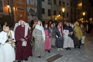 Fotos de la Escenificación de La Pasión Viviente de Jesús en Tudela, el 5 de abril de 2023.