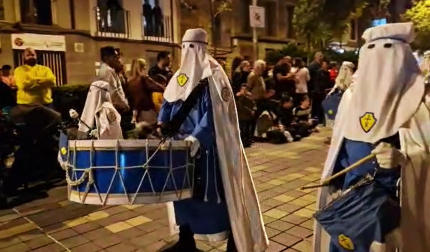 Vídeo con la procesión del Viernes Santo de Tudela