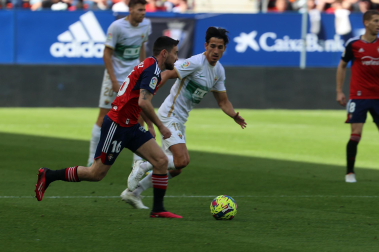 Osasuna - Elche en El Sadar, jornada 28.