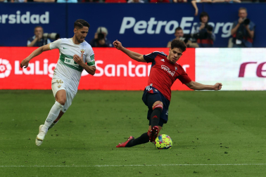 Osasuna - Elche en El Sadar, jornada 28.