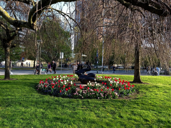 Parque de la Taconera. /