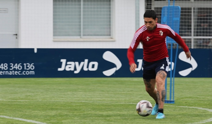 Vídeo con el entrenamiento con balón del Chimy Ávila