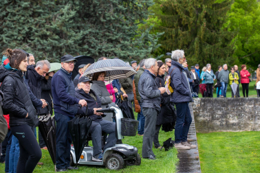 Fotos del homenaje en Pamplona a los navarros asesinados tras el golpe de Estado de 1936
