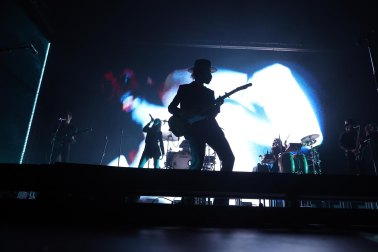Fotos del concierto de Leiva en el Navarra Arena./