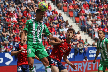 Osasuna-Betis, jornada 30 de LaLiga Santander./