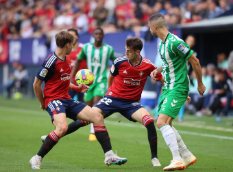 Osasuna-Betis, jornada 30 de LaLiga Santander./