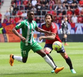Osasuna-Betis, jornada 30 de LaLiga Santander./