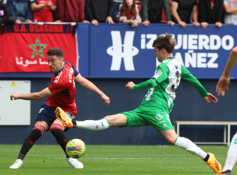 Osasuna-Betis, jornada 30 de LaLiga Santander./