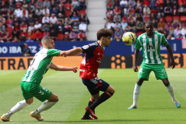 Osasuna-Betis, jornada 30 de LaLiga Santander./
