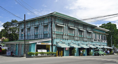 Mercado ancestral de Cárcar, en las islas Filipinas