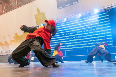 Imágenes del Open Nacional de Danza Urbana en Tudela