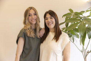 Silvia Gil y Berta Echecon, responsables de Serenda.