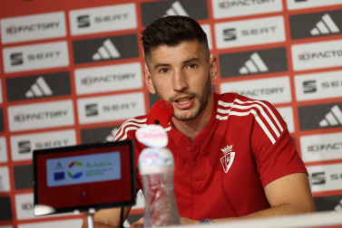 David García, en la rueda de prensa del día de antes de la final de la Copa del Rey