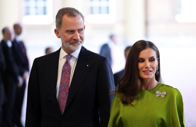 Fotos de la recepción que el rey británico, Carlos III, ofreció en el Palacio de Buckingham a los jefes de Estado invitados a su ceremonia de coronación.