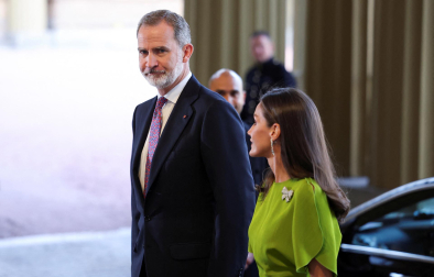 Fotos de la recepción que el rey británico, Carlos III, ofreció en el Palacio de Buckingham a los jefes de Estado invitados a su ceremonia de coronación.