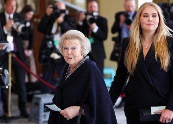 Fotos de la recepción que el rey británico, Carlos III, ofreció en el Palacio de Buckingham a los jefes de Estado invitados a su ceremonia de coronación.